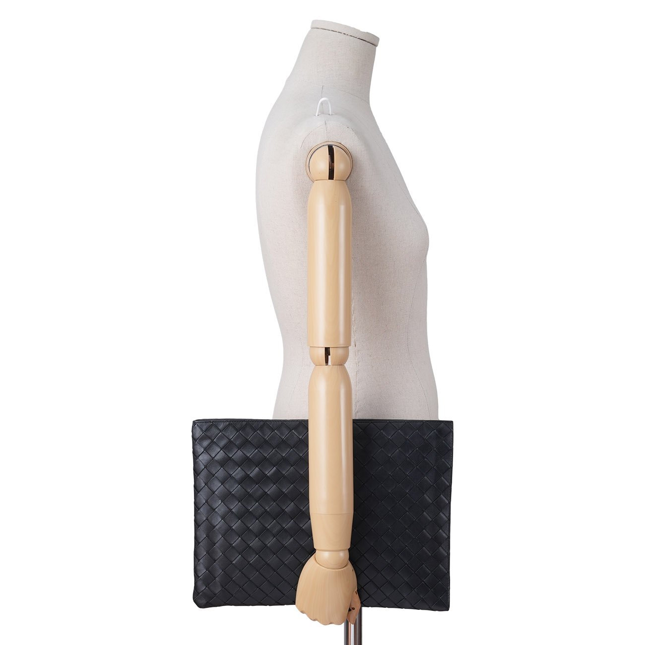 BOTTEGA VENETA(USED)보테가베네타 인트레치아토 클러치 라지